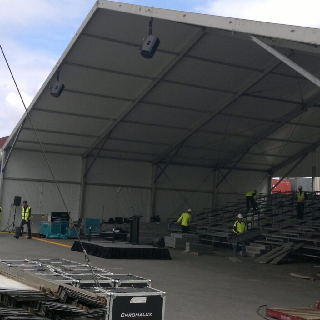 Marquee for industrial use