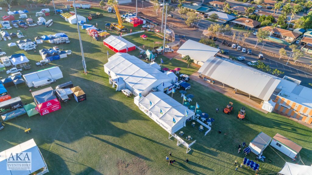 Marquees for Mining Event
