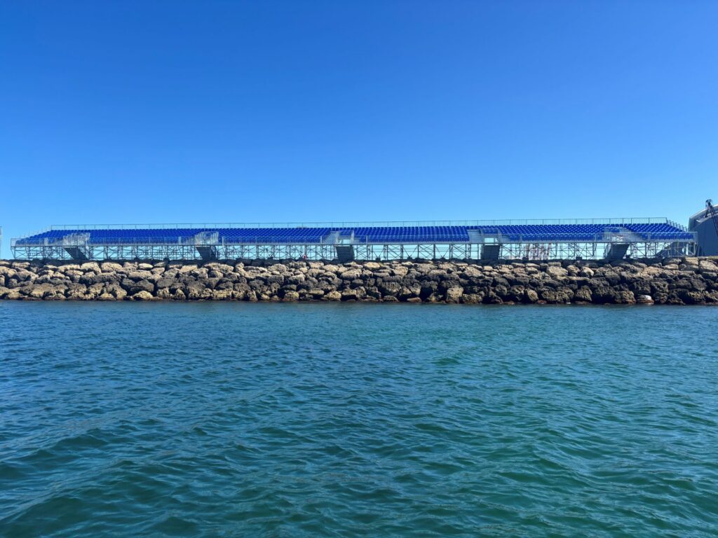 Grandstands for SailGP 2026